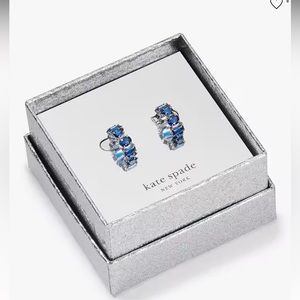 Kate Spade Candy Shop Sapphire Hoops